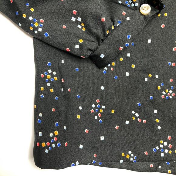 VINTAGE Black Blouse - Picture 5 of 5